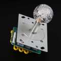 LED Colorful Illuminated Joystick Switchable from 4 to 8 Way Operation for Arcade Game. 