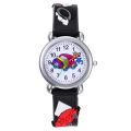 Black Car Cartoon Kids Watches Soft Silicone Band Digital Quartz Children Watch For Boys Girls Gift Baby Clock Relogio Infantil. 