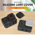 1pc Silicone Lens Cover For Insta 360 Ace/ Ace Pro Protective Cover Scratch-resistant Dustproof Lens Protector Camera Accessories. 