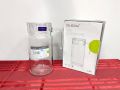 DELISOGA Glass Pitcher Jug. Crystal Clear Glass Water Jug And Juice Jug And Pitcher With Lid..