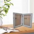 Folding Photo Frame Decorative Hinged Photo Frame for Entrance Desk Table.