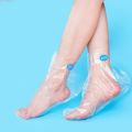 100PCS Transprent Disposable Foot Bags Bath Liner Detox SPA Wax Covers Foot Care Tools Paraffin Bath Gloves Socks Hand Care Tool.