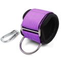 2Pcs Home Gym Fitness Adjustable Ankle Strap D-ring Attachment for Cable Machine Fitness Equipment Accessories. 