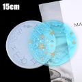 Silicone Mold Clock For Jewelry 15cm Small And Big Size Clock Resin Silicone Mould Handmade Tool DIY Epoxy Resin Molds. 