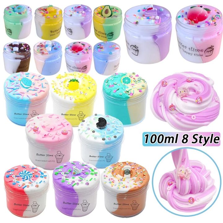 100ml%20Rainbow%20Butter%20Slime%20Kit%20Soft%20Non-Sticky%20Scented%20Slime%20For%20Girls%20Boys%20Party%20Favors%20Birthday%20Gift%20Stress%20Relief%20Toy%20For%20Kid%20-%20Image%202