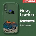 JIUMOO For Redmi Note 7 Redmi Note 7 Pro Note 7s Case Fashion Simple Mountain Thin New Design Leather Soft Back Cover Camera Protect Cases Shockproof Casing. 