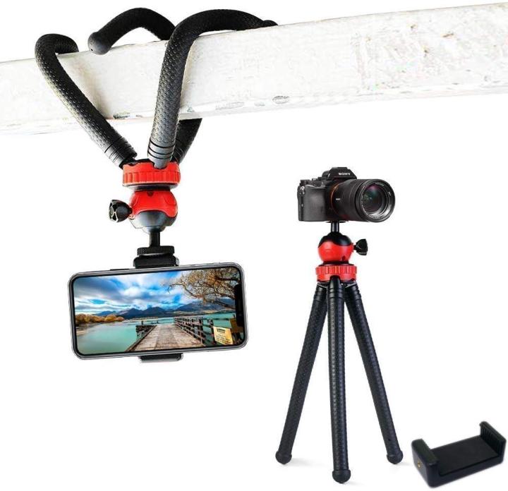 Mobile and Camera/SLR Camera Gopro Flexible Portable Octopus Tripod/High Quality Vlogging Tripod - Mirrorless System Camera