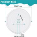 Microwave Replacement Glass Tray Glass Tray Accessories Y-Bottom 12.5 Inch for Microwave Oven. 