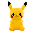 Cute Pikachu Pillow Bikachu Plush Toy Anime Large Doll Girls Girlfriends Birthday Gifts Wholesale. 