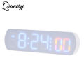 Digital Clock Electronic 12/24H LED Adjustable Brightness Alarm Clock With Temperature Display For Living Room Office Bedroom Decor.