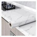 Marble wallpaper Waterproof Sticker Modern Kitchen Cabinet Table Countertop Furniture Renovation Wallpaper PVC Self Adhesive Wall Sticker 1 Meter. 