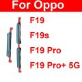 Power Volume Side Button Flex Cable For OPPO F19 F19 Pro Plus F19S On OFF Power Volume Up Down Side Key Replacement. 