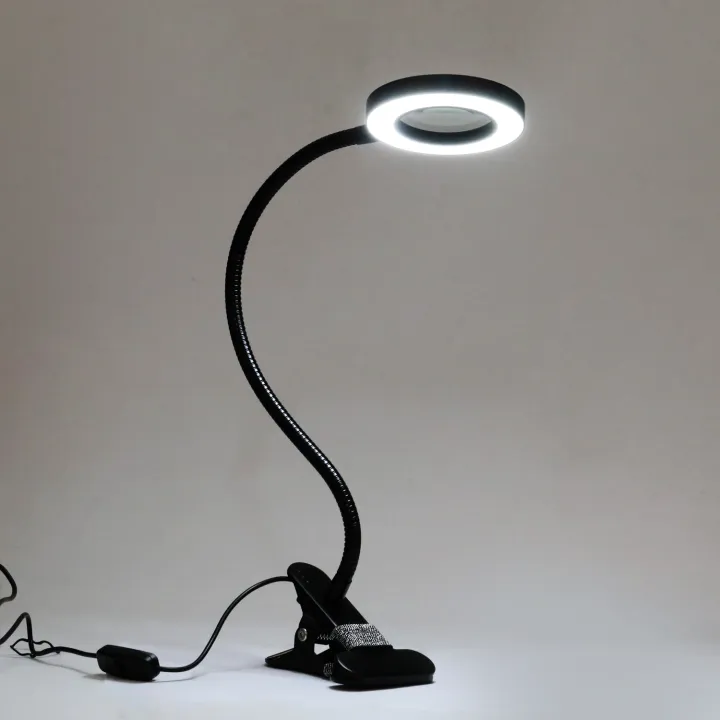 New%20Lighted%20Clip-on%20Table%20Top%20Desk%20LED%20Lamp%20Reading%20Large%20Lens%20-%20Image%203