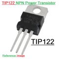 A CLASS TIP122 Transistor TIP122 Transistor NPN TIP-122 Transistor 100V 5A 65W Transistor TO-220 3 pin Leads Transistor.