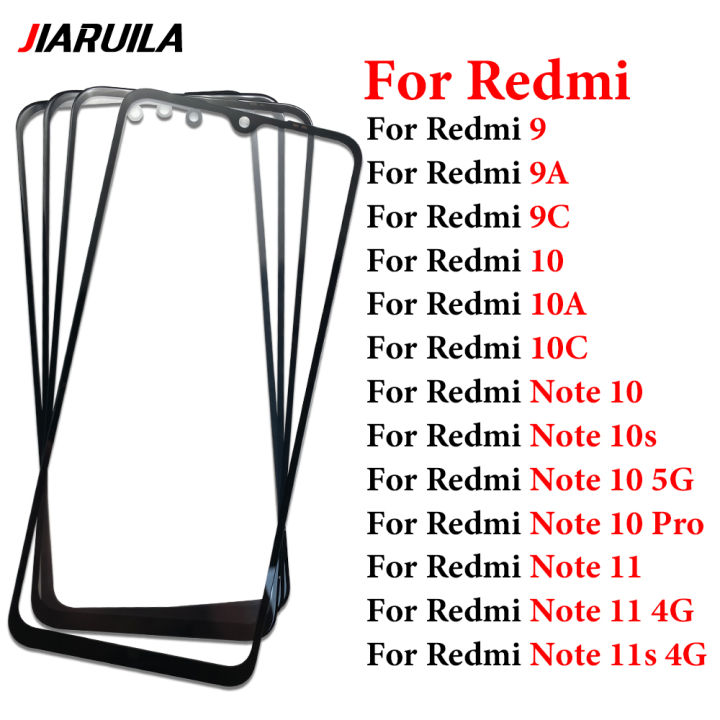 Front Screen OCA Glass For Xiaomi Redmi 9A 9C 10 10A 10C