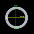 Medium Blender Replacement Gasket Sealing Rubber Ring. 