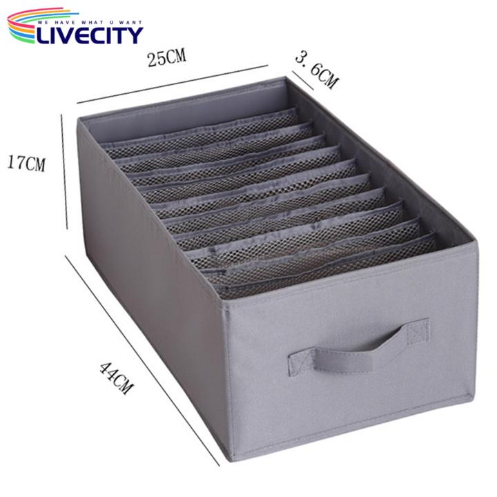 Wardrobe%20Organization%20Drawer%20Inserts%20Foldable%20Clothing%20Storage%20Box%20with%20Multi%20Compartments%20for%20Wardrobe%20Organization%20Perfect%20for%20Trousers%20T-shirts%20Socks%20Drawer%20Organizer%20Case%20Closet%20Drawer%20Organizer%20-%20Image%204