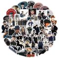 (50Pcs/Pack) Peaky Blinders PVC Waterproof Stickers For Phone Guiter Luggage Skateboard Laptop.