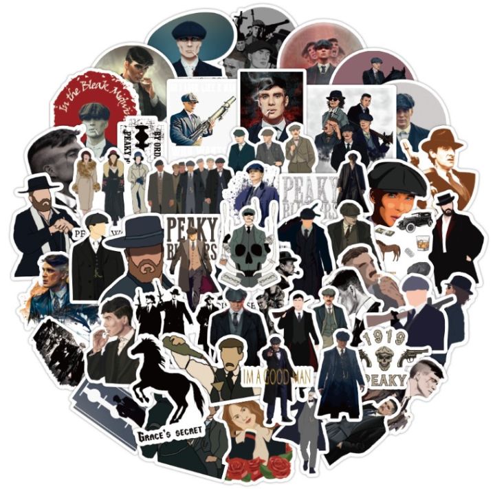 (50Pcs/Pack)%20Peaky%20Blinders%20PVC%20Waterproof%20Stickers%20For%20Phone%20Guiter%20Luggage%20Skateboard%20Laptop%20-%20Image%207