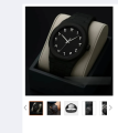 Arabic Aura Watch – Carbon Fiber Look Body with Sleek & Modern Design.