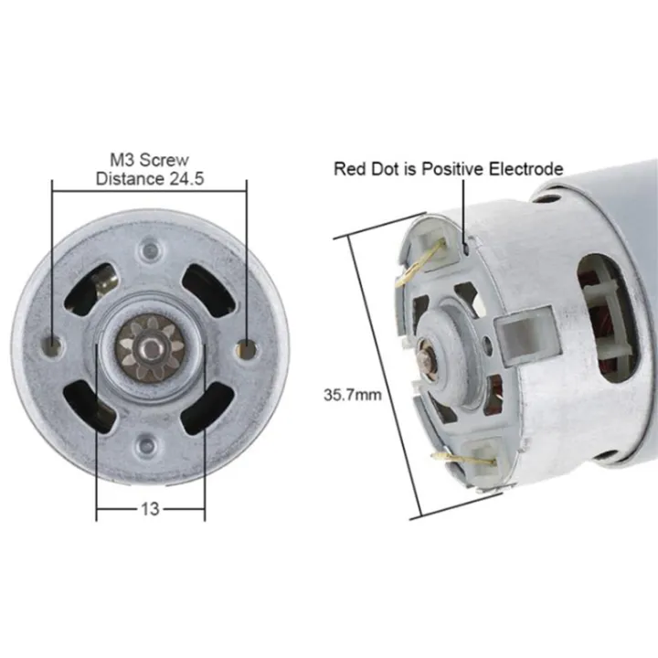 2X%20RS550%2018V%2019500%20RPM%20DC%20Motor%20with%20Two-Speed%2011%20Teeth%20and%20High%20Torque%20for%20Electric%20Drill/Screwdriver%20-%20Image%203