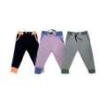 Kids Full-Length Elastic Waist Joggers | Unisex Colorful Cotton Pajama Pants for Boys & Girls | 6-Piece Set.