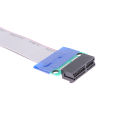PCI Expres X1 PCI E Riser Card Extender Extension Ribbon Flexible Relocate Ribbon PCIE Extension Cable Adapter. 