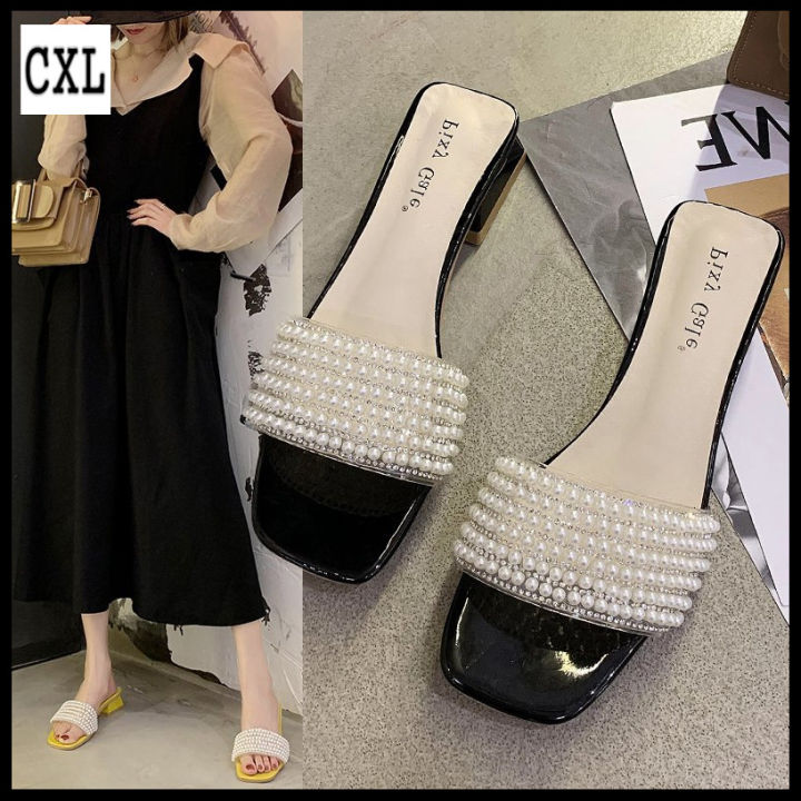 Fashion%20Beautiful%20Slippers%201.57%20Inches%20Mid%20High%20Heels%20Style%20Pearl%20Sandals%20For%20Women%20(Size%2034-39)%20-%20Image%202