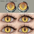 Halloween Exclusive Spirit Eye  Colored Contact Lenses With Regular Contact Lens Kit box.1pair Anime Cosplay Eye Lenses for Men and Women. 