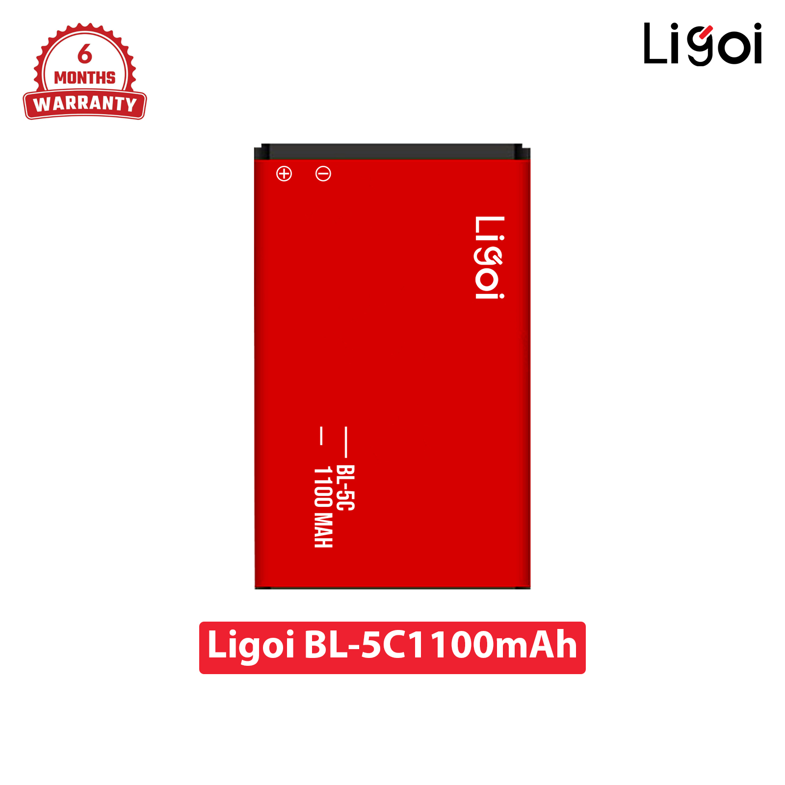 5C Nokia Battery For MobilePhone Ligoi 1100 mAh Battery