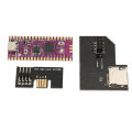 Microcontroller Board, Plug and Play Microcontroller Replacement Modchip Dual Core with SD2SP2 Pro Micro Storage Card Adapter for Game Console.
