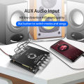 ZK-HT21 2x160+220W 2.1 Channel Bluetooth Digital Power Amplifier Board AUX Audio Stereo Subwoofer Amp Amplificador Board Module. 