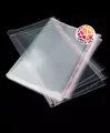 25 Pcs Self Adhesive Cellophane Sticky Bag Size: 11 inch x 15.75 inch + Flap 1.8 "(25 cm x 36.5 cm+Flap 4.5cm). 