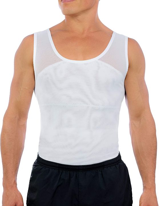Men's%20Chest%20Compression%20Shirt%20To%20Hide%20Gynecomastia%20Moobs%20Body%20Suit%20Mens%20Shapewear%20-%20Image%203