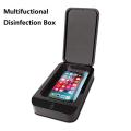 UV-C Ultraviolet Light Sterilizer Disinfection Storage Box for Mobile Phone Home Sterilizer.