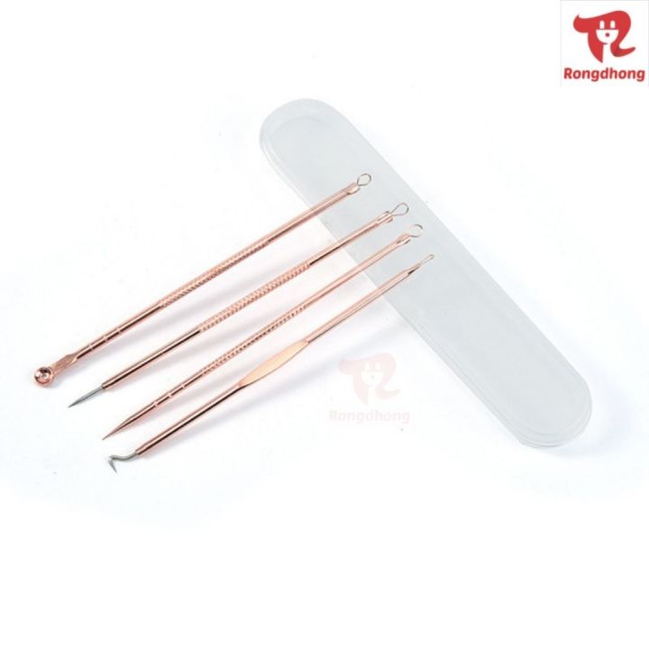 4%20Pcs%20Set%20Stainless%20Steel%20Extractor%20Blackhead%20Remover%20Needles%20Acne%20(4%20Pcs/Box)%20-%20Black%20Head%20Remover%20-%20Image%202