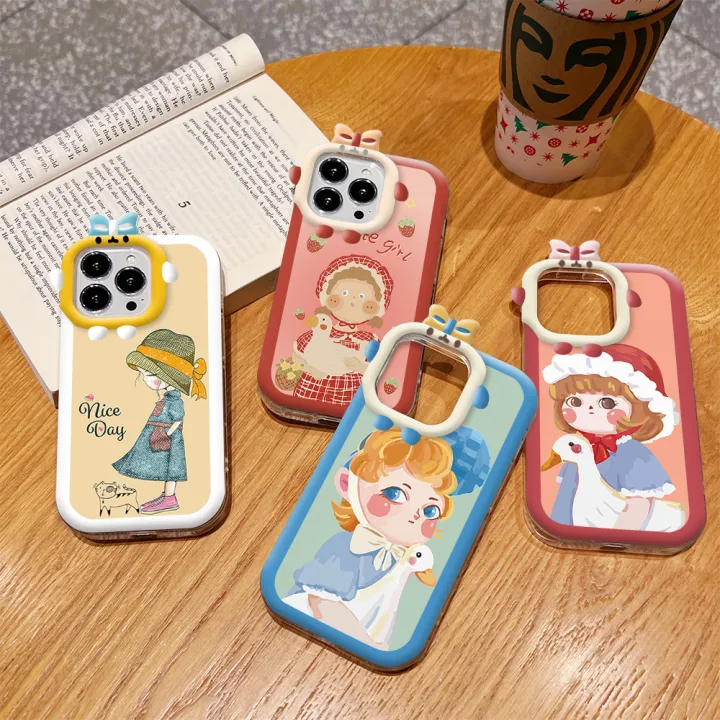 DEL%20for%20Realme%20C33%20Back%20Cover%20Lovely%20Girl%20Phone%20Case%20Monster%20Lens%20Camera%20Protection%20Mobile%20Cover%20-%20Image%203
