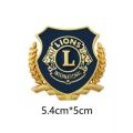 Lions Clubs International Logo Car Styling Emblem. 