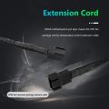30cm 4 Pin Motherboard PC Computer Case CPU Fan Extension Adapter Cable Cooling System Accessories. 