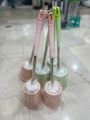 Toilet bowl cleaning set with soft bristle brush Toilet bowl brush and holder Bathroom cleaning brush.