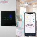 Smart WiFi Fan Switch – Remote & Touch Control | Works with Alexa & Google Home | 86x86mm | 1-Year Warranty – TechLimb.