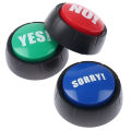 Respond to Phone Buttons No Sorry Yes Sound Button Toys Home Party Funny Gag Toy.