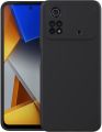 Xiaomi Poco M4 Pro 4G Silicone Matte Flexible Soft Phone Case- Black , Blue - Phone Back Cover.
