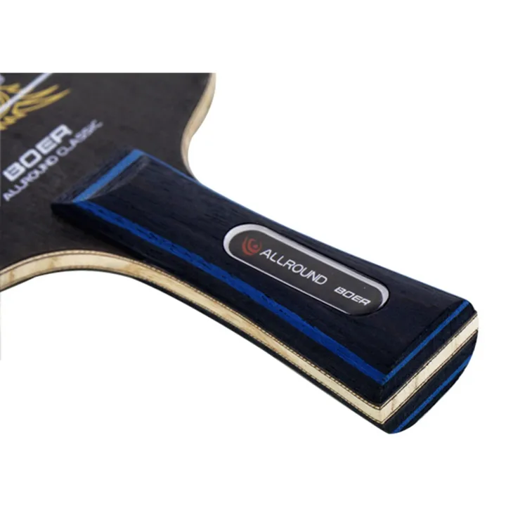 JDXHLAU%203X%20Ping%20Pong%20Racket%207%20Ply%20Table%20Tennis%20Blade%20Arylate%20Carbon%20Fiber%20Table%20Tennis%20Accessories%20Long%20Handle%20-%20Image%205