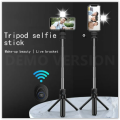 P20S Selfie Stick Tripod with Light Bluetooth Remote. 