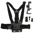 Chest Strap, Chest Mount Harness Strap ABS with Phone Holder for Live Streaming. 