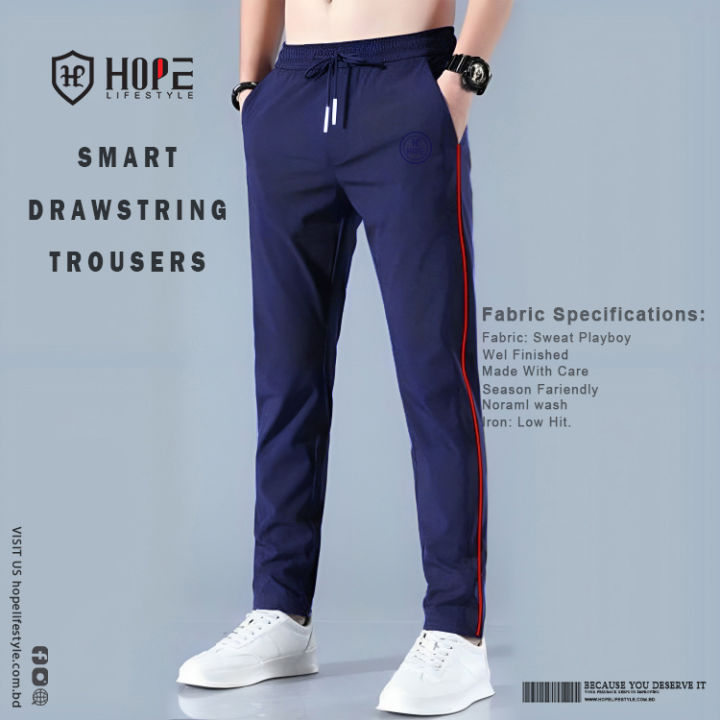 Men’s Smart Drawstring Trouser