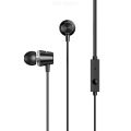 Awei PC-2 Earphones Explosive Bass Headphones Mini Stereo In-Ear Earphone with 3 sizes of Earbuds. 