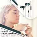 Wired Earphone In-Ear Sports Walking Video Portable Pocket Travel Smartphone Universal Headphones with 3 5mm Jack.