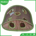 Mouse Hunt Cat Mice Toy Hide & Seek Game Pop-up Collapsible Puzzle Exercise Toy 9 Holes Mouse Hunt with Bell-ball (Mouse hunt).